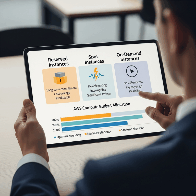 Professional photograph related to: Reserved vs Spot vs On-Demand Instances — How to Actually Alloca